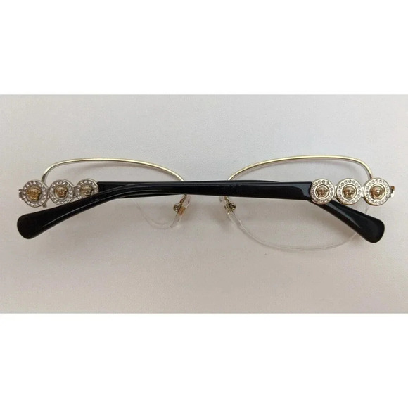 ?️Made in Italy! Versace MOD.1217-B 1252 Eyeglasses 54/17 135 /KAG106?️ main image 7